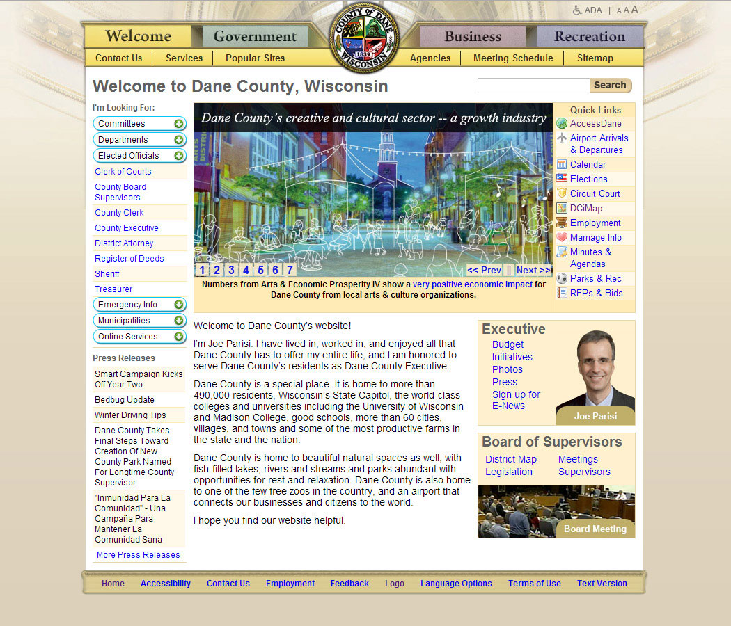 Dane County Website