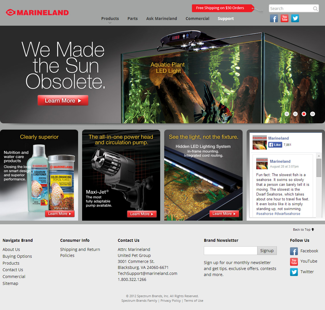 Marineland Website
