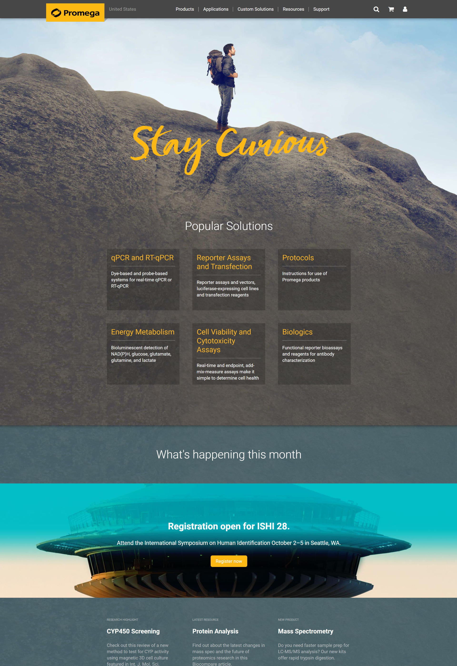 Promega Homepage